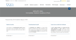 Desktop Screenshot of groupevmh.com