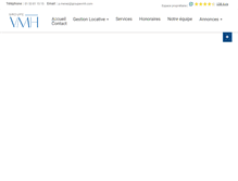 Tablet Screenshot of groupevmh.com